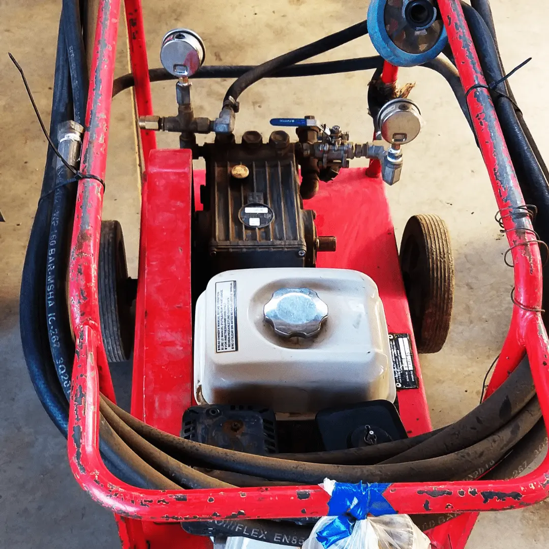 Hydraulic pressure test pump-min
